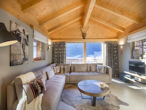 Living area - Sauna Villa in Wald im Pinzgau (Wald-Königsleiten)