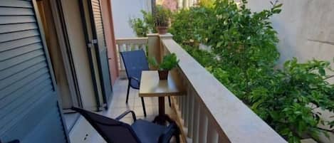 Apartment, 1 Bedroom, Balcony | Balcony