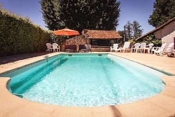 Piscine maison de vacances