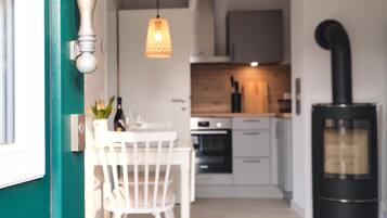 Kühlschrank, Ofen, Herdplatte, Geschirrspüler