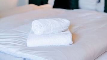 Wi-Fi gratuit, draps fournis