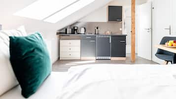 Wi-Fi de cortesia, roupa de cama