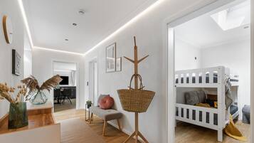 2 Schlafzimmer, BĂŒgeleisen/BĂŒgelbrett, Reisekinderbett, kostenloses WLAN