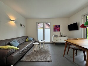 Tv och en stereo