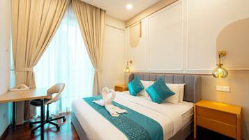 Family two bedroom apartment ( Petronas Twin Towers View) | 2 bedrooms, Egyptian cotton sheets, premium bedding, down duvets