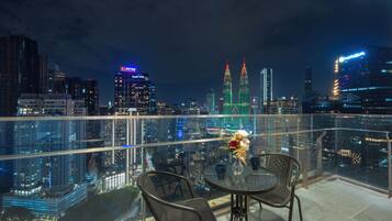 Vue depuis le balcon