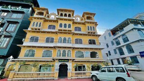 Façade de l’hébergement