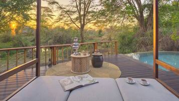 Suite, 1 King Bed | Terrace/patio