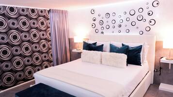 Deluxe-Maisonette, Hafenblick | 1 Schlafzimmer, schallisolierte Zimmer, Bügeleisen/Bügelbrett