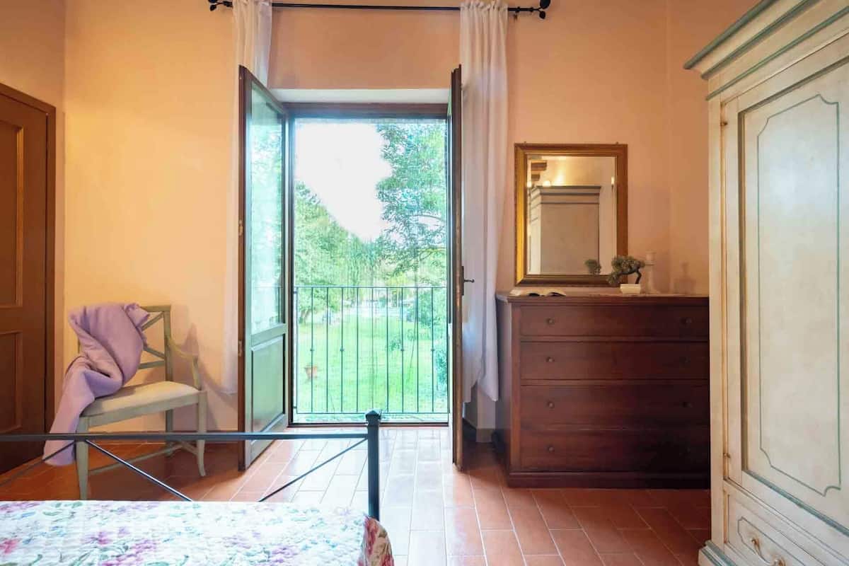 Classic Apartment, 1 Queen Bed with Sofa bed, Patio, Garden View | View from room