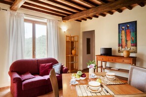 Superior-Studio, Terrasse, Gartenblick | Wohnbereich