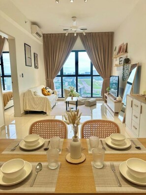 Habitación familiar, 2 habitaciones, para no fumadores | Ropa de cama de alta calidad, camas Select Comfort y wifi gratis 