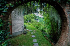 Entrada de la propiedad