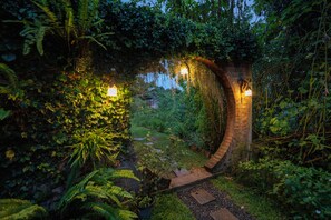 Entrada al alojamiento