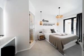 Eros Villa, Private Pool | 1 sovrum, sängtillbehör av högsta kvalitet och bäddmadrasser