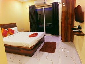 Kamar Deluks | Wi-Fi gratis dan seprai linen