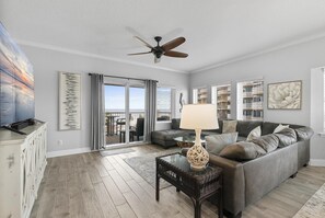 Condo, Multiple Beds (Atlantic Villas 303) | Living area - Atlantic Villas 303 (New Smyrna Beach)