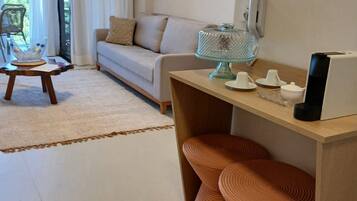 Luxury Apartment | Living area | TV