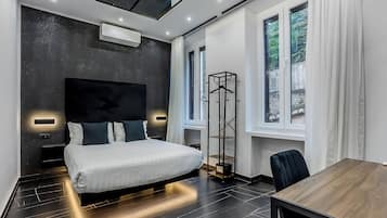 Deluxe-Doppelzimmer | Minibar (mit einigen kostenlosen Artikeln), Zimmersafe