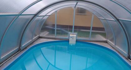 Vacation home with private heated pool