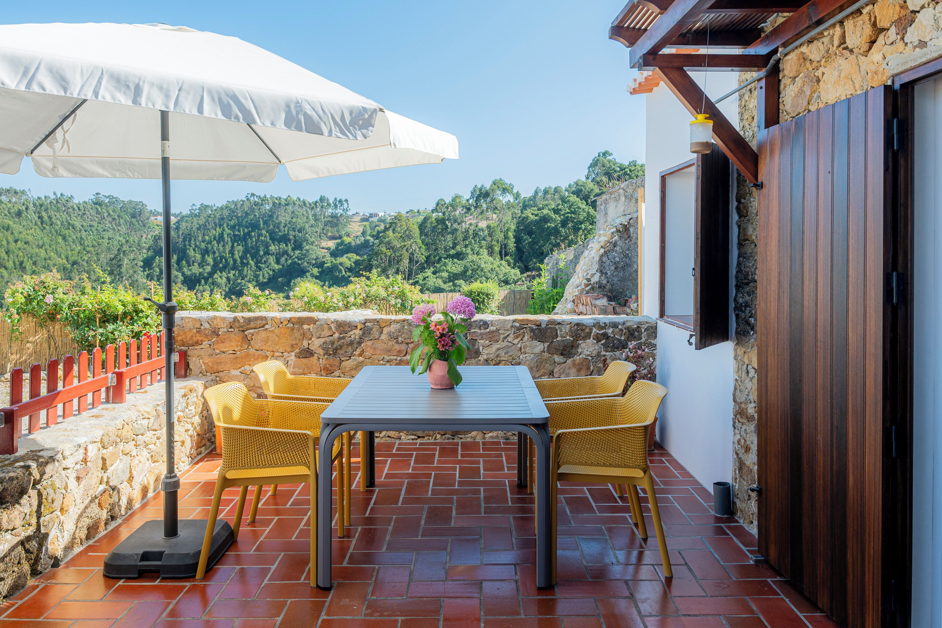 Cottage familiare, 2 camere da letto, patio, vista montagna | Terrazza/patio