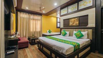 Premium Room | Individually furnished, desk, blackout curtains, iron/ironing board