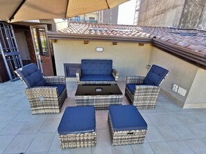 Terrace/patio - Etna's Love: Attic with a View (Catania)