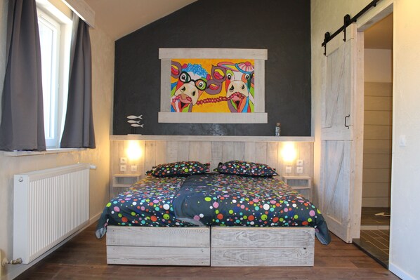 3 bedrooms, WiFi, bed sheets - Gite La Belle Vache 6 people (granges-sur-vologne)