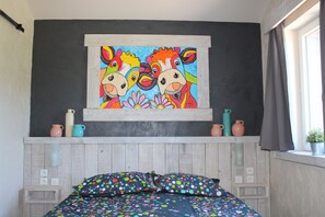 3 bedrooms, WiFi, bed sheets - Gite La Belle Vache 6 people (granges-sur-vologne)