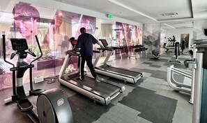 Felles sovesal, 1 soverom, tilgjengelighetstilpasset, røyk | Treningsstudio