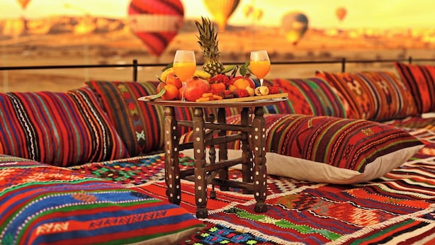 Terrace/patio - Cappadocia Hurrem Sultan Hotel (Avanos)