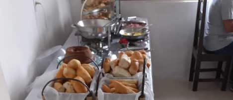 Free daily full breakfast