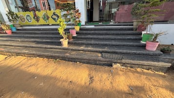 Entrada de la propiedad