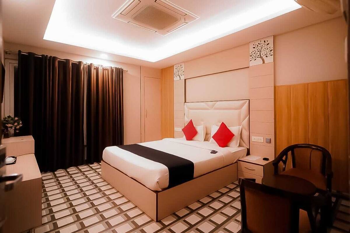 ห้องดีลักซ์, ปลอดบุหรี่ | ตู้นิรภัยในห้องพัก, โต๊ะทำงาน, พื้นที่ทำงานแบบใช้แล็ปท็อป, Wi-Fi ฟรี