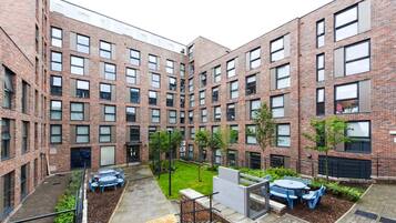 Fachada de la propiedad