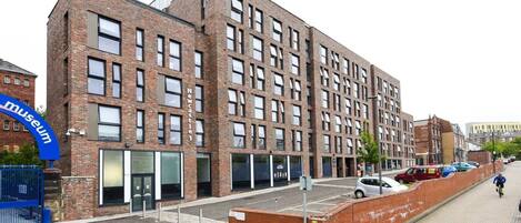 Façade de l’hébergement