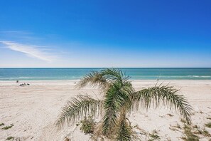 On the beach