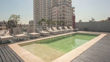 Seasonal outdoor pool