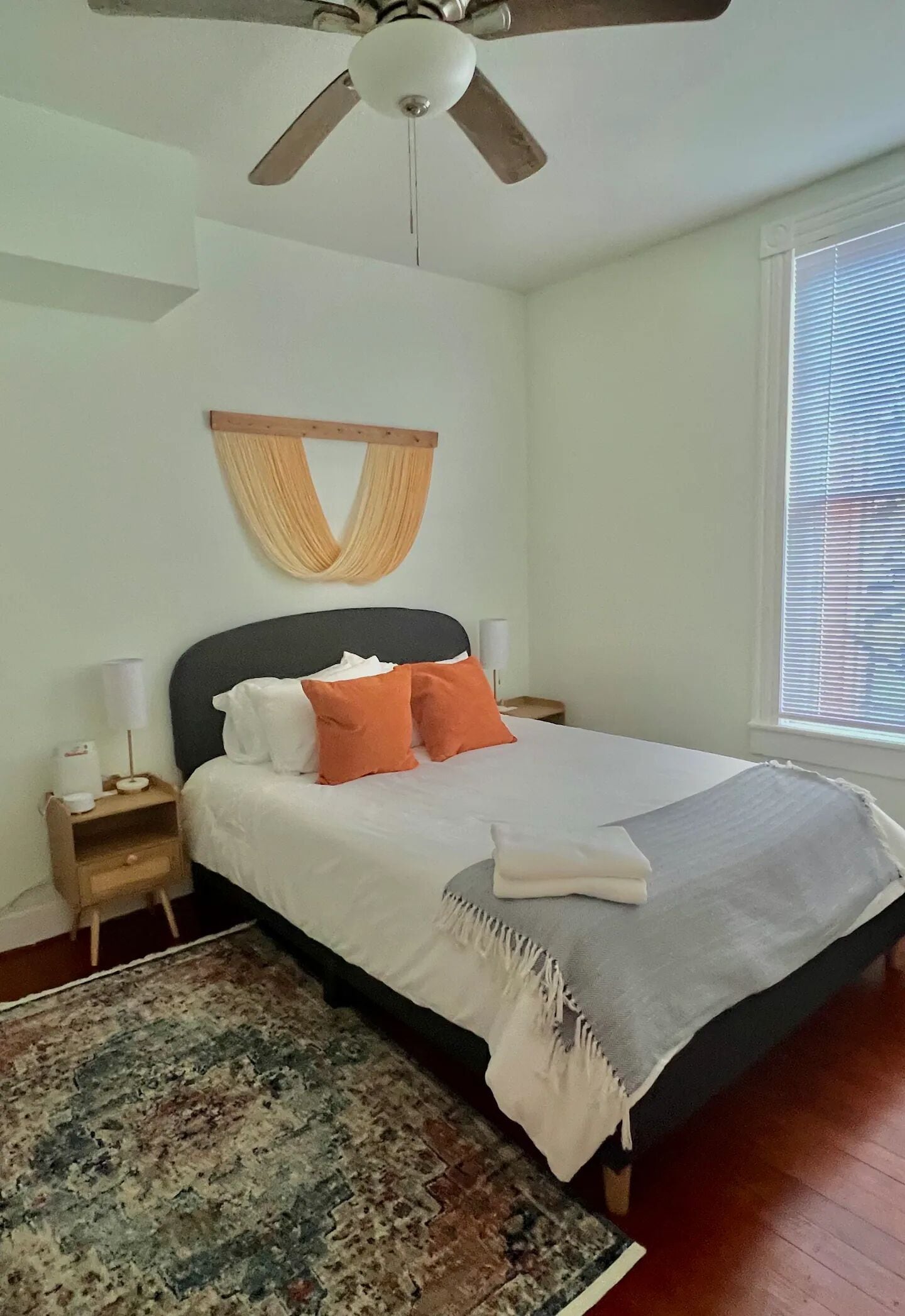 Desk, iron/ironing board, travel cot, free WiFi