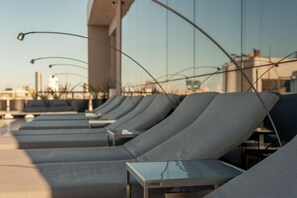 Indoor pool, outdoor pool