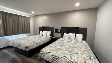 Free WiFi, bed sheets