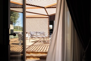 Comfort Room, 1 King Bed, Private Bathroom, Hill View | Down comforters, minibar, in-room safe, free WiFi - Pensieri di Cavatina (Castelnuovo Berardenga)