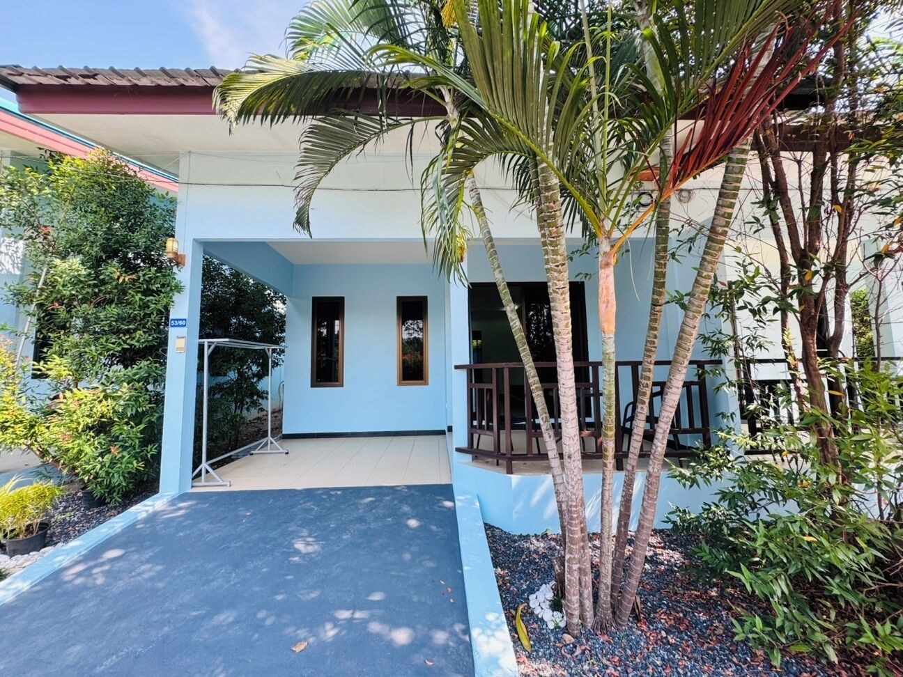 Façade de l’hébergement