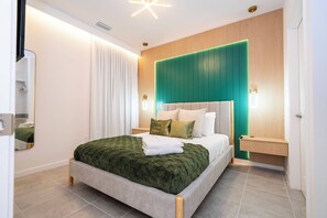 5 bedrooms, iron/ironing board, travel crib, WiFi