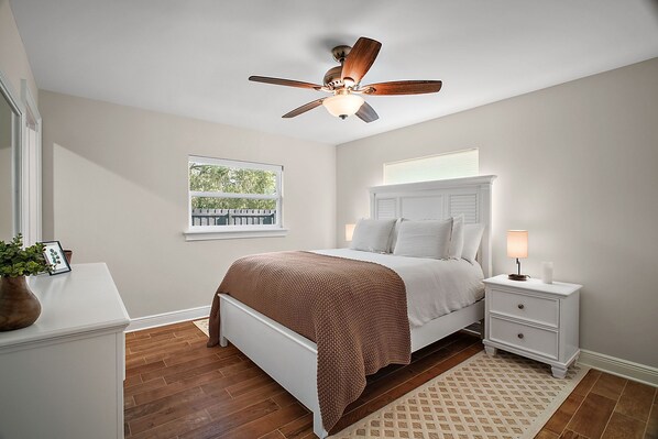 2 chambres, fer et planche à repasser, Wi-Fi, literie fournie