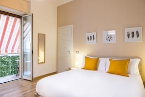 1 slaapkamer, een strijkplank/strijkijzer, gratis wifi, beddengoed