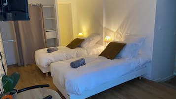 1 chambre, Wi-Fi, draps fournis