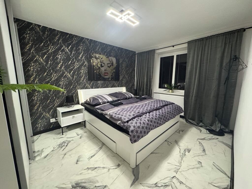 2 slaapkamers, een strijkplank/strijkijzer, wifi, beddengoed