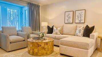 Smart-tv och en stereo