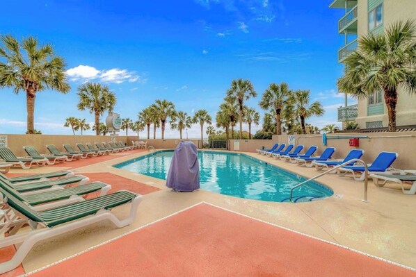 Indoor pool, outdoor pool
